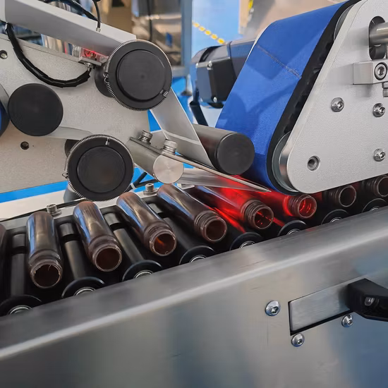 Sticker Labeling Machine for Small Bottle Round Bottle Oral Liquid Horizontal Ampoule Labeling Machine