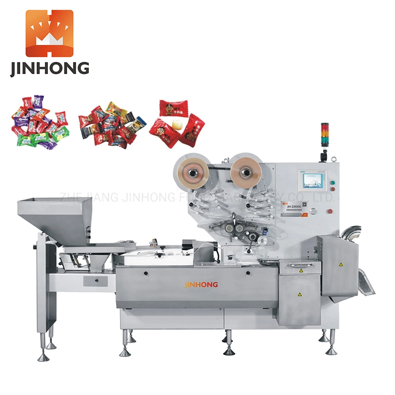 JH-Z2000 Super High Speed Automatic Horizontal Flow Packing Machine/ Pillow Packing Machine/ Packaging machine/ Wrapping Machine for Candy Toffee Chocolate