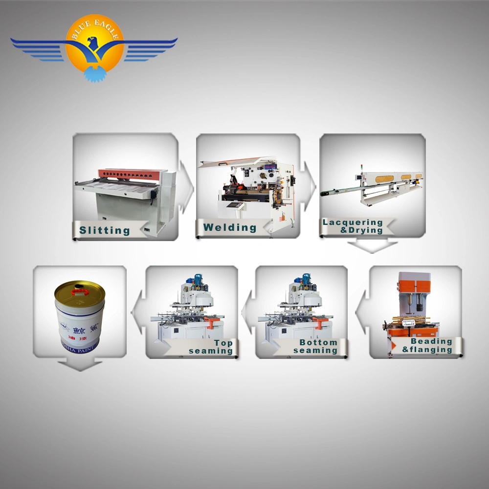 Beverage Can Seamer for All Type of Cans for All Type of 0.1-25L Tin Can Production Line