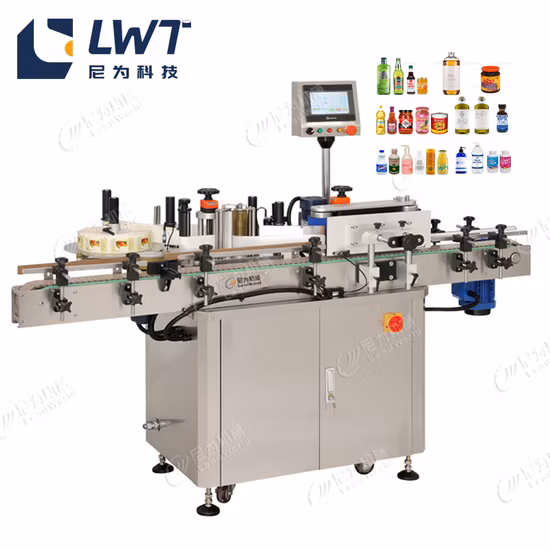 Étiqueteuse de bouteilles en verre Étiqueteuse de pâte automatique